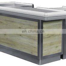 Checkout Counter Cashier Desk Fashion Waterproof Store Style Time Surface Finish Environmental thumbnail-2
