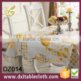 #DZ014 PETAL Embossed Pearlescent Tablecloth