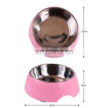 Top Quality Cats Dogs Eco Friendly Plastic Slow Feeder Stainless Steel Dog Bowl With Logo thumbnail-2