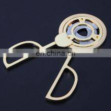 Top Rated Supplies Metal Tabletop Wholesale Classic Gold Desk Steel Scissors Logo Cigar Cutter Custom thumbnail-1