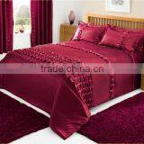 3D Flower Satin Duvet Cover thumbnail-1
