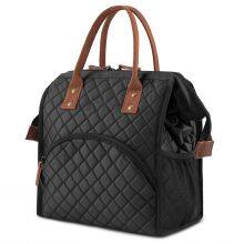 Fashion Cooler Lunch Box Portable Insulated Canvas Lunch Bag Thermal Food Picnic Tote Cooler Bag Lunch Bags For Women Kids thumbnail-5