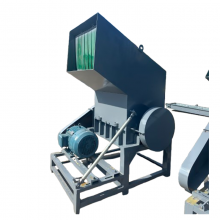 Industrial Plastic Crusher Machine for Grinding Pipes Bottles Films With Safety Protection thumbnail-3