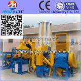 Scrap wires and cable grinding machine, copper and aluminum separating machine