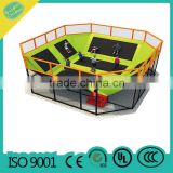 MBL09-A216 plastic large size trampoline indoor trampoline