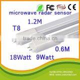 1200mm 18w Microwave Radar Sensor Lamps Motion Sensor t8 Led Tube