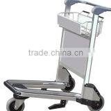 3 wheels passenger aluminum airport trolley