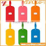 China Supplier Plastic luggage tag/Custom Soft pvc luggage tag