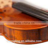 (TL004-1) Flamed Wood Violin With Case Jujube Accessories With Four Fine Turners thumbnail-5