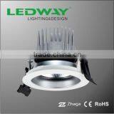 12W 4 Inch COB LED Down Light With Tilt Function Die-casting Aluminum Housing CE Rohs thumbnail-1