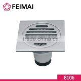 Bathroom Accessories Brass Chrome Plated Shower Drainer Quality Choice