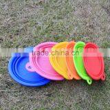 Custom Collapsible Silicone Pet Bowls thumbnail-4