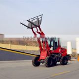 1000kg lifting hydraulic mini front loader for sale