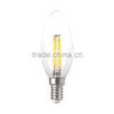 New LED Candle Bulb E14 4W Filament bulb 110/220/240V CE ROHS