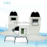 Mini Home Use Galvanic Facial Massager With 3 Optional Heads LCD Display Design
