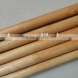 HIGH QUALITY varnished wooden mop stick reasonable price