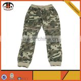 Camouflage Cargo Baggy Trousers Men with Elastic Waist