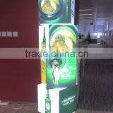 2016 Moulding Acrylic Advertising Rotating Sign