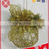 Decorative Iron Star With Flower Ornament for Home Decor thumbnail-3