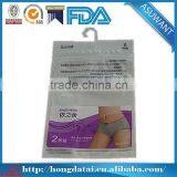 Custom Printed Heat Seal Top Plastic Bag With Hanger for Underwear Packaging Supplier's Choice thumbnail-1