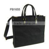 China Supplier Wholesale pu Leather Briefcase Bag Professional Computer Document Bag Promotional Laptop Bag thumbnail-1