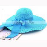 Ladies Elegant Purple Church Hats Made of Straw From Taizhou,China thumbnail-6