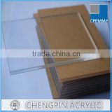 China 4'x8' sheet plexiglass clear block