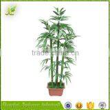 Mini Golden Plastic Indoor Decoration Artificial Bamboo Tree for Sale thumbnail-5