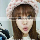 2015 Autumn and Winter Korean Super Thick Knitting Wool Woven Shape Hat