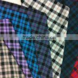100%Cotton Check Woven Yarn Dyed Fabric