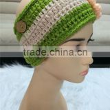Women & girl handmade Knitted Headbands with flower