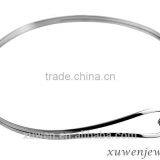 Polish Finish Laser Cut Stainless Steel Fashion Jewelry Necklace