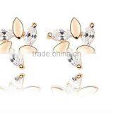 12-7024 Flower Earrings Cute Earrings Female Korean Fashion Jewelry Small Jewelry Quality Choice