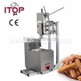 Stainless Steel Churros Machine and Gas Fryer thumbnail-1