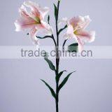 88 cm PVC Real Touch Tiger Lily Spray Artificial Flower thumbnail-3