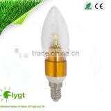 3w CE Rohs Approved SMD E14 Led Candle Bulb