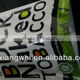 Zip Lock Bottom Gusset Plastic Bag