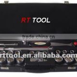 2015 NEW ITEM 23pcs car tools professional socket wrench set high quality iron case socket set