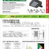 ETL DLC 180W High PowerLED Shoebox,Yoke Mount Parking Lot LED Shoe Box Flood Light thumbnail-3