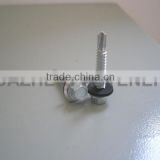 hex head self drilling screw with epdm washer