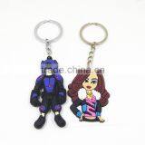 Yiwu Manre Pvc Keychain Manufacturer Custom 2d Keychain Silicone/ Rubber Key Ring thumbnail-3