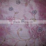 PINK SILK EMBRODARY FABRIC thumbnail-3