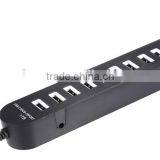 Portable 480MBPS Usb 2.0 10 Port Hub With One Switch thumbnail-3