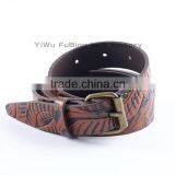 Fashion Casual Design Brand Model Embossed Belt for Unisex With Pin Buckle thumbnail-2