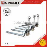 2015 Sinolift New NPG 2.5 Ton Galvanised CE Certificate Hand Pallet Truck thumbnail-2