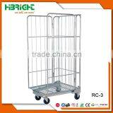 Hot sale nestable 3 sides roll cage metal with great price