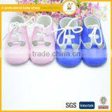New Fashion Design Puy Leather Baby Summer Lace up Shoes thumbnail-1
