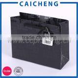 Fashion Paper Shopping Bag Black Luxury Paper Gift Bag
