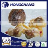 Frozen boiled surf clam meat with stomach removed