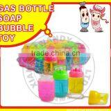 Gas bottle soap bubble toy